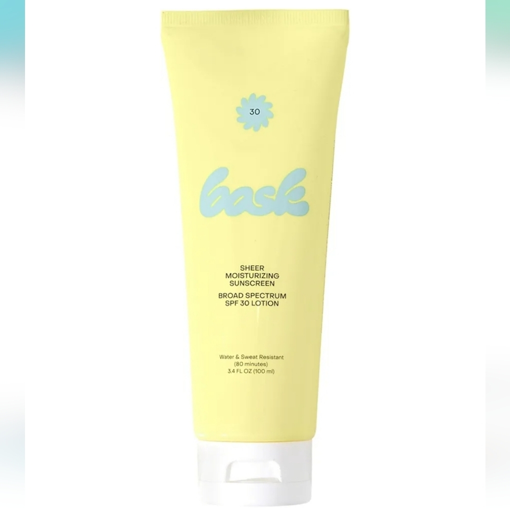 Bask Sheer Vegan Moisturizing Sunscreen SPF 30, NIB